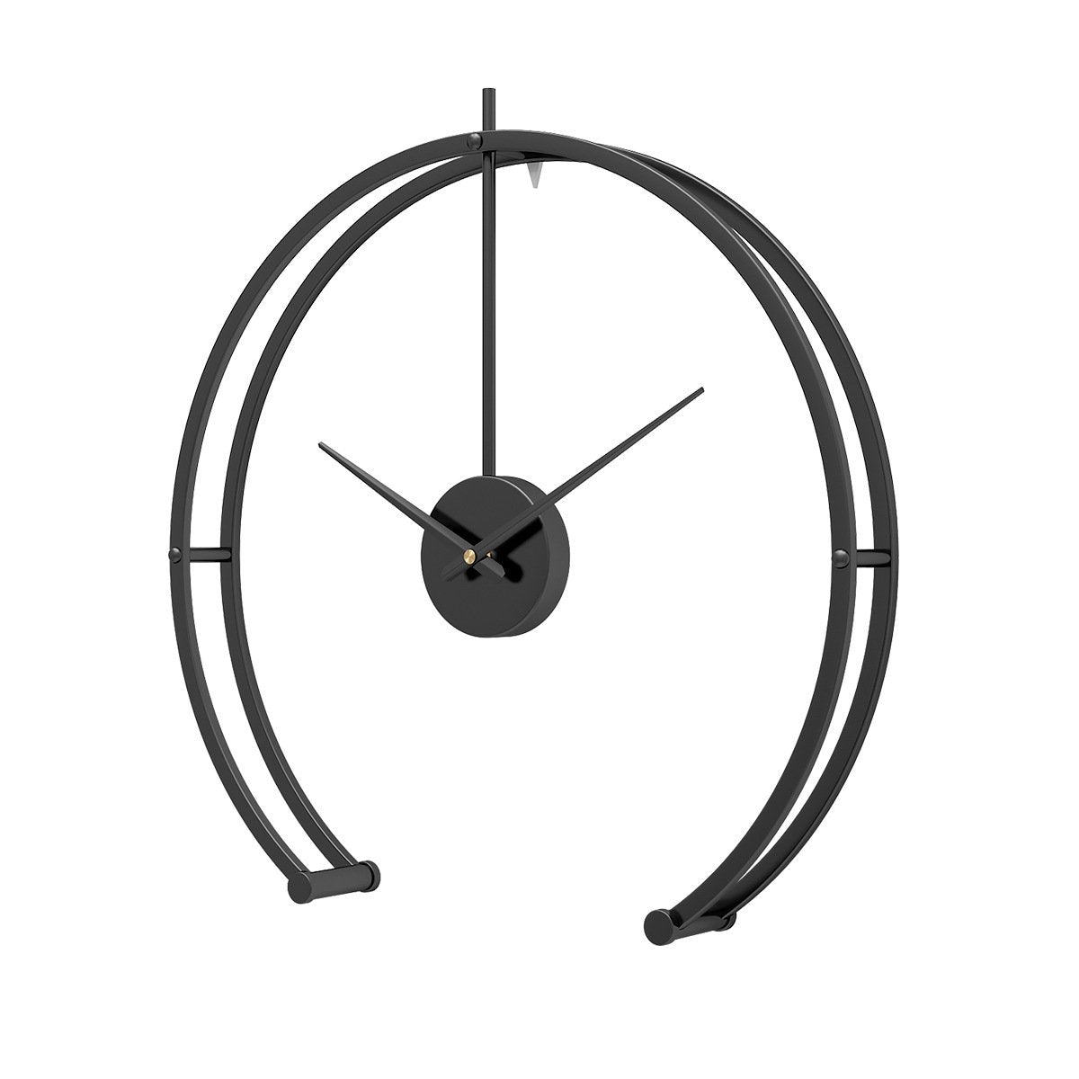 Simple Metal Silent Wall Clock