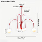Avi Double Layer Glass Chandelier