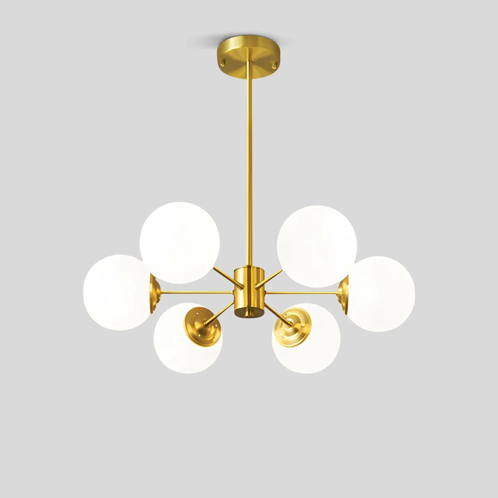 Melanie Glass Bubble Chandelier