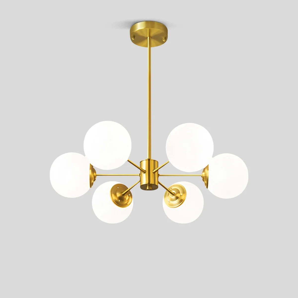 Melanie Glass Bubble Chandelier