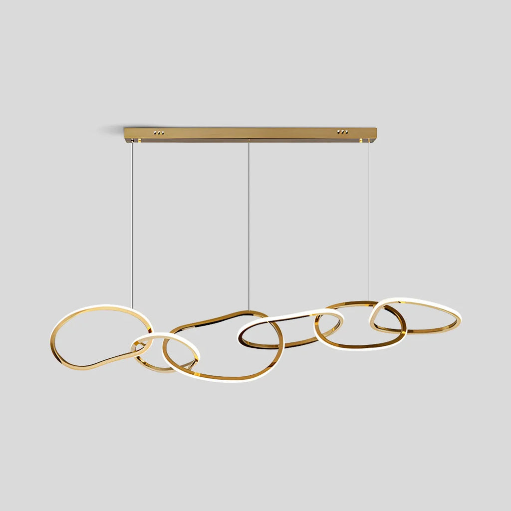 Modern Minimalist Ring Chandelier