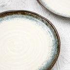 Mino Ware Celadon Halo Plate