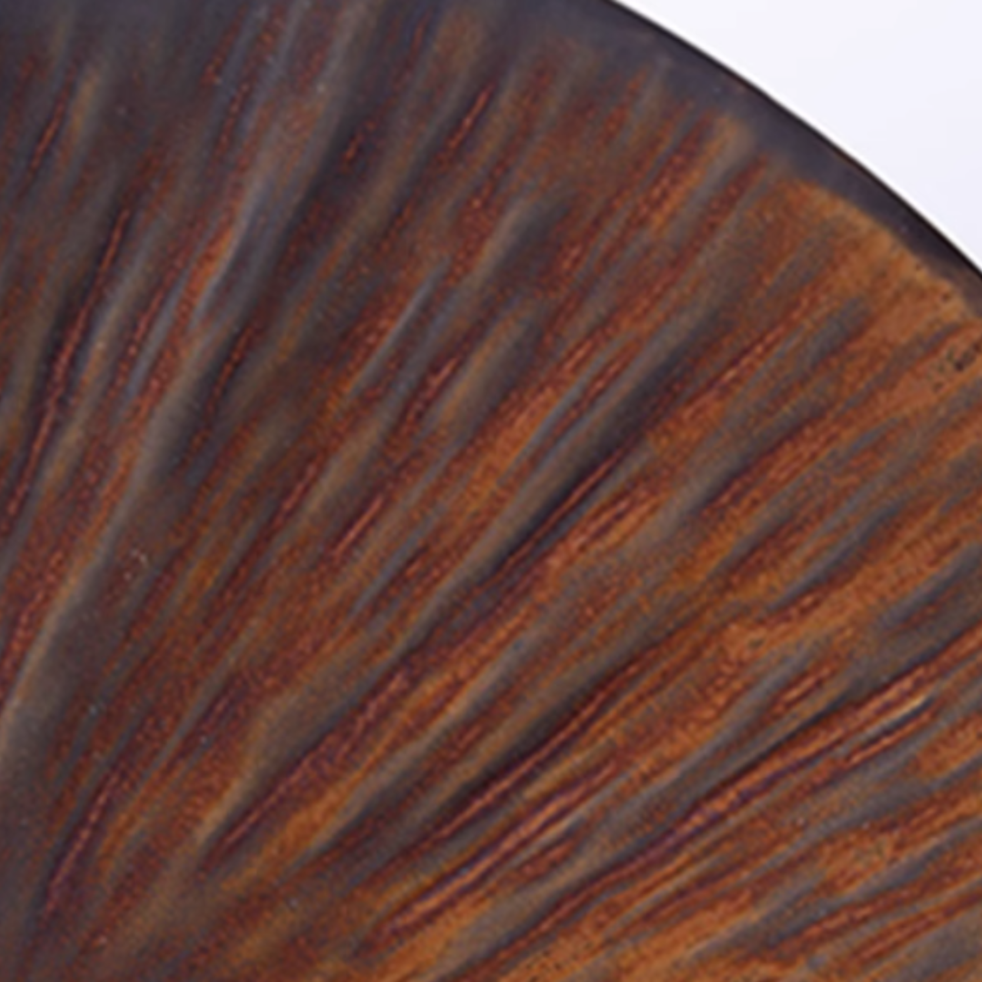 ALANIZ Blanc Series Handcrafted Preserved Flower Flat Plate