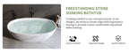 Luxury Freestanding Solid Surface Bathtub
