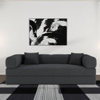 78.8" Modular Sofa, Comfortable Floor Sofa for Living Room