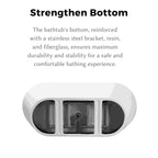 67" Luxury Glossy Freestanding Tub