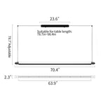 Modern Light Luxury Linear Pendant Light