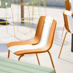 Holiday 4-Pack Modern Striped Chairs