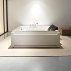 Luxury 2-Person Whirlpool Massage Tub