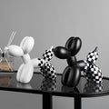 Black & White Balloon Dog