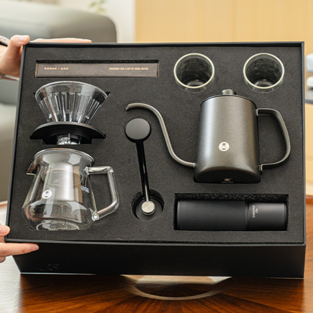 Time More C3s Series Hand Grinder Coffee Gift Set
