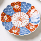 Arita Ware Blue & White Bean Soy Dish