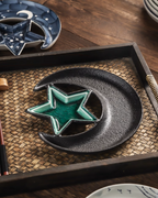 Fukutora Ware Star & Moon Plate
