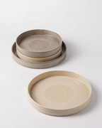 ALANIZ YIN Series Woodgrain Flat Plate