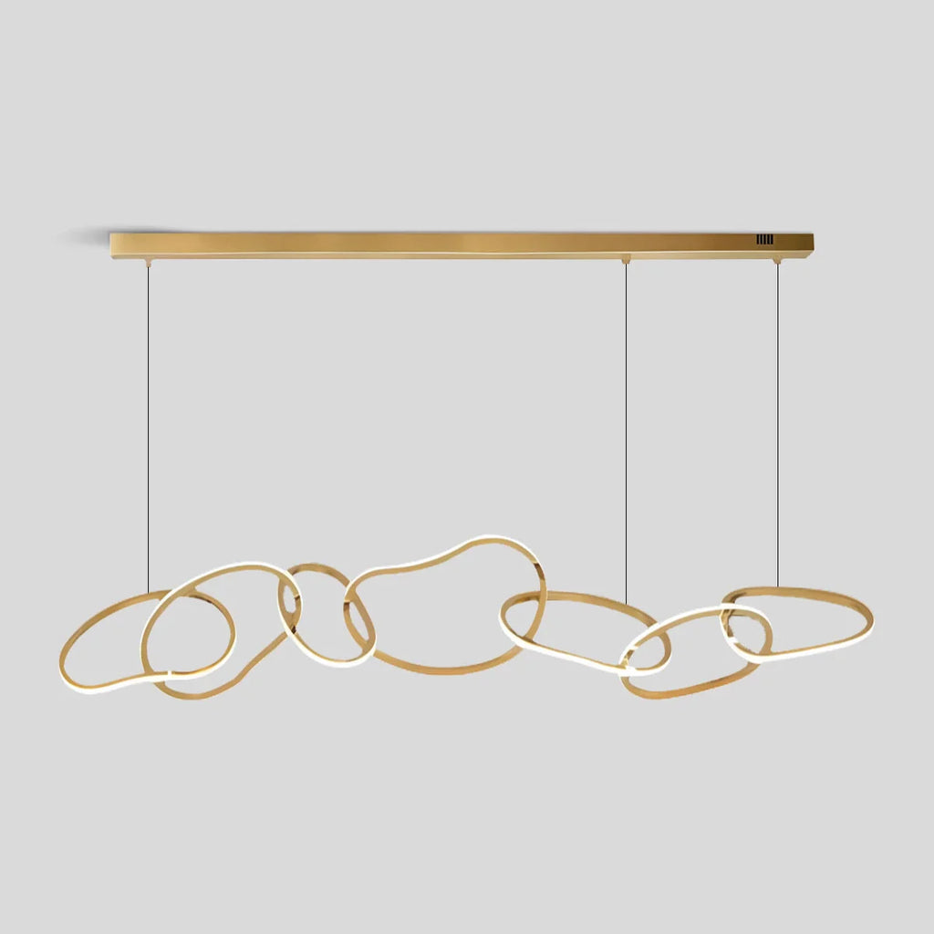 Modern Minimalist Ring Chandelier