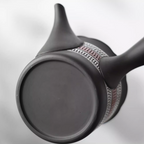 Tokoname Ware Hand-Carved Misty Rain Teapot