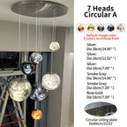 Large Lava Chandelier Customization