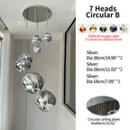 Large Lava Chandelier Customization