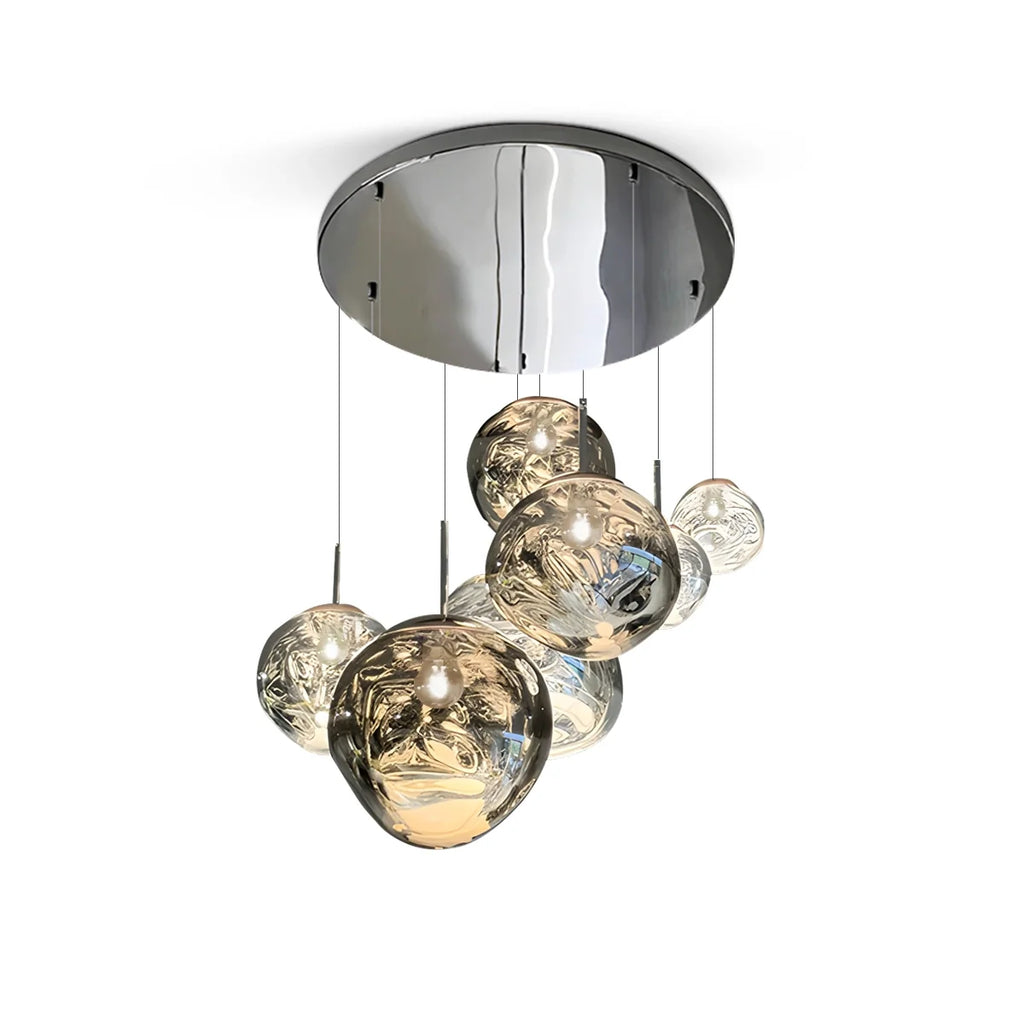 Large Lava Chandelier Customization