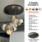 Large Lava Chandelier Customization