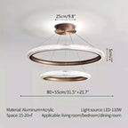 Nordic Circular Chandelier for Living Room