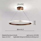 Nordic Circular Chandelier for Living Room