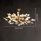 Gingko Chandelier-A for Bedroom Living Room