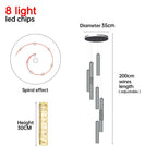 Nordic Crystal LED Chandelier