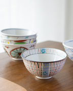 Arita Ware Hand-Painted Floral Rice Bowl – Housewarming Gift