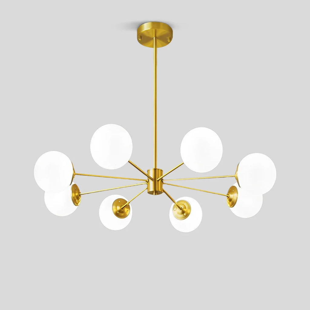 Melanie Glass Bubble Chandelier