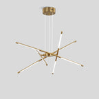 Rotatable LED Chandelier for Living Room