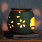 Tokoname Ware Shiryugama Chakoro Tea Incense Burner