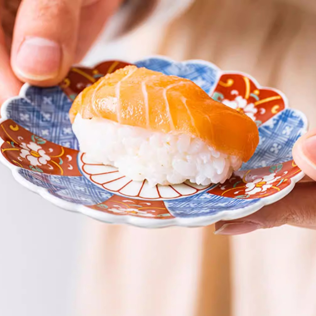 Arita Ware Blue & White Bean Soy Dish