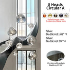 Large Lava Chandelier Customization