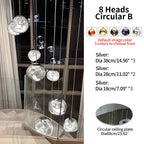 Large Lava Chandelier Customization