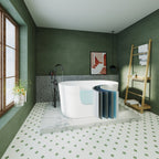 55" Luxury Glossy Soaking Tub