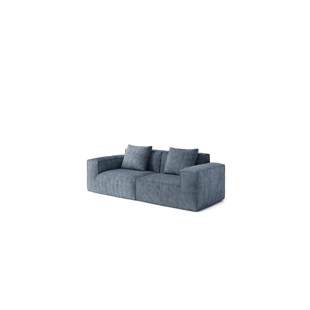 Belfin Modular Sectional Sofa, Convertible Tofu Block Sofa Bed