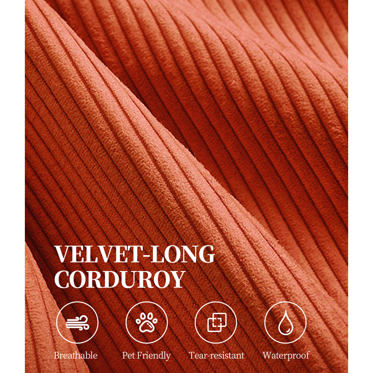 78.8inch  Modular sofa, convertible pudding block sofa, floor-standing sofa bed with armrests and comfortable sofa bed, compression sofa for living