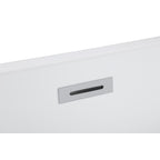 67" Acrylic Freestanding Bathtub-Acrylic Soaking Tubs, Oval Shape Black Freestanding Bathtub With Chrome Overflow and Pop Up Drain,cUPC Certified