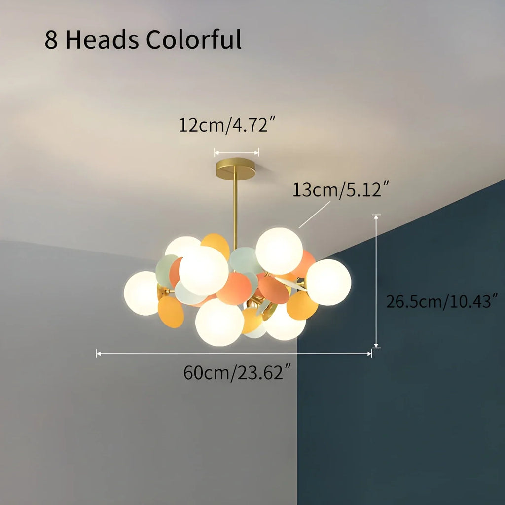 Colorful Flash Modern Chandelier