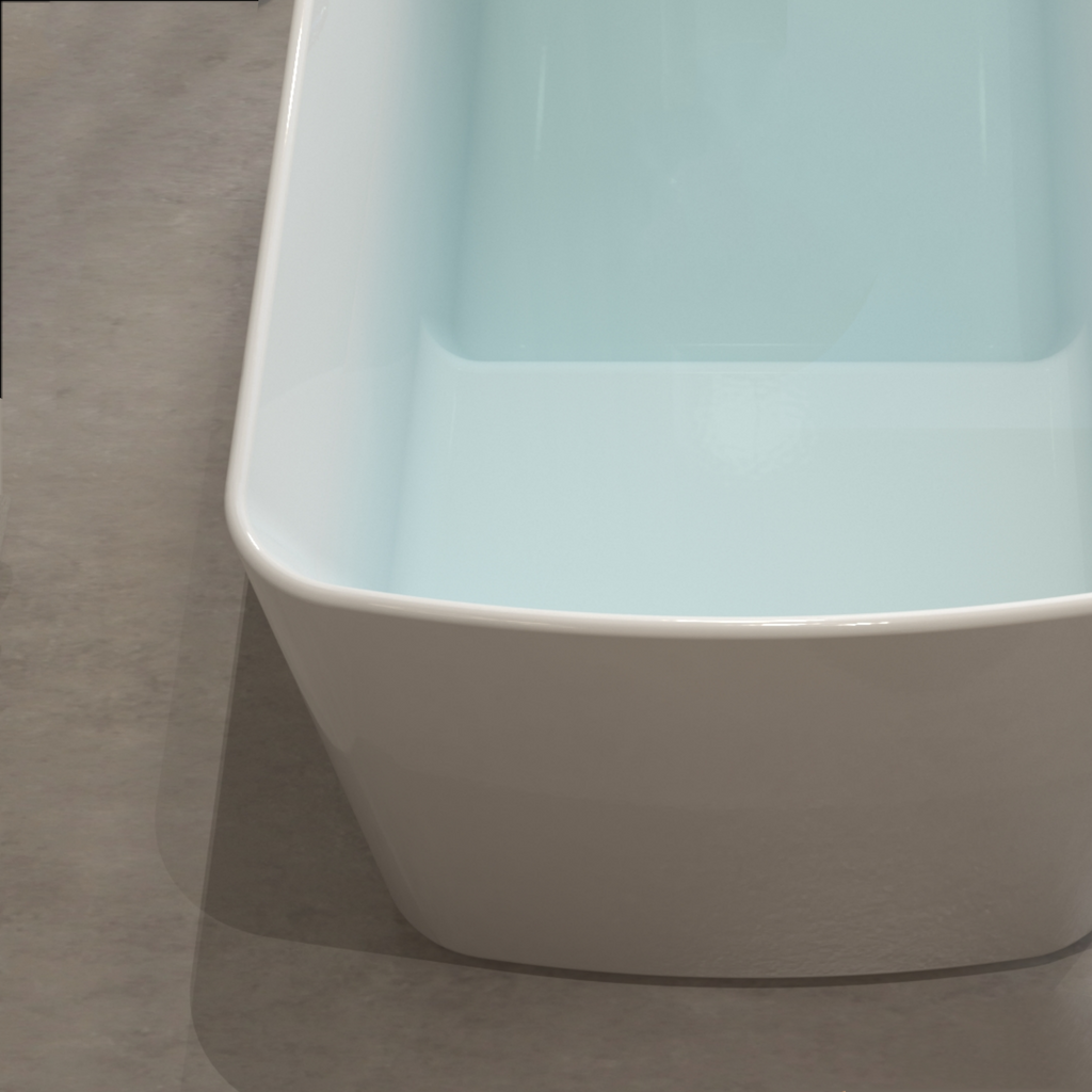 Luxury Square Japanese Soaking Tub