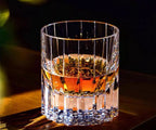 Edo Kiriko Starburst Crystal Whiskey Glass