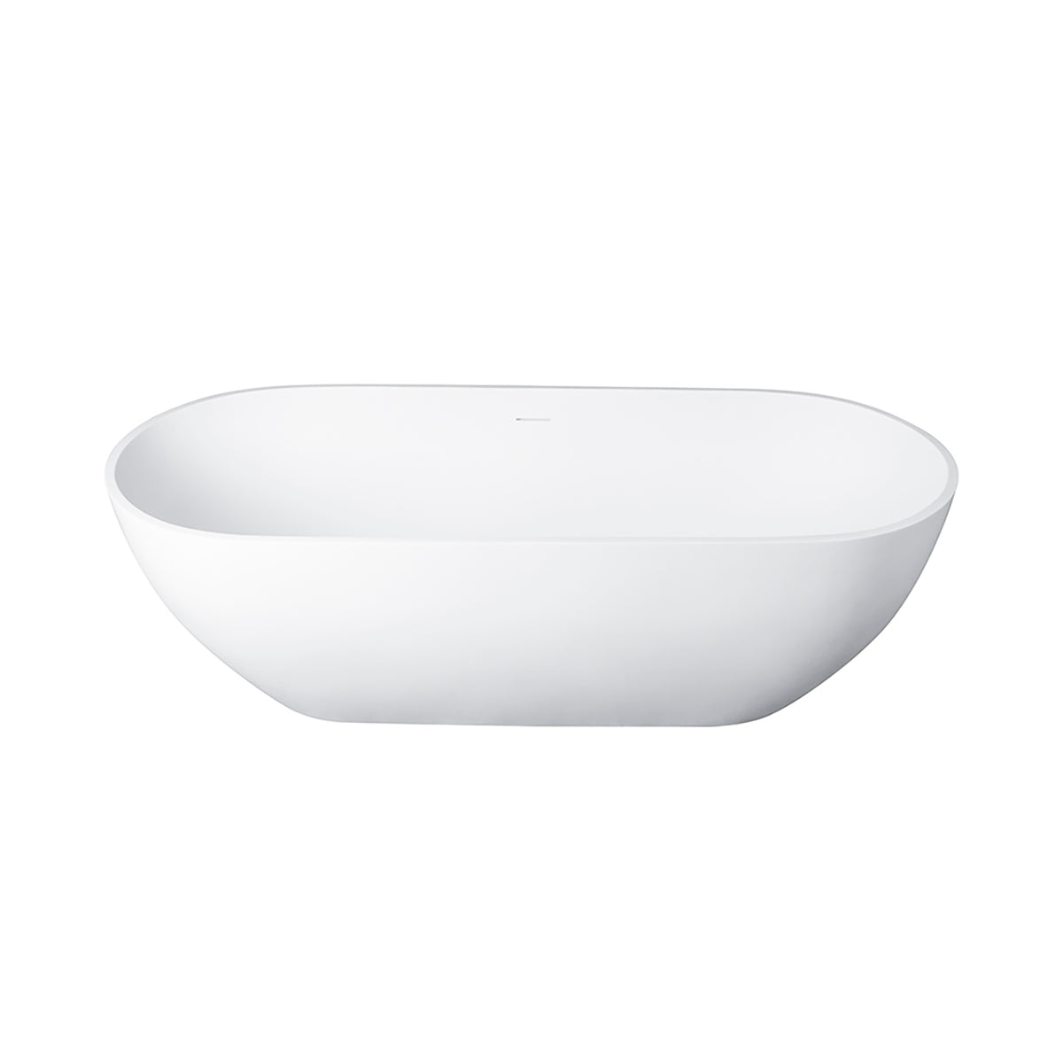 68.9 inch freestanding solid surface soaking bathtub for bathroom