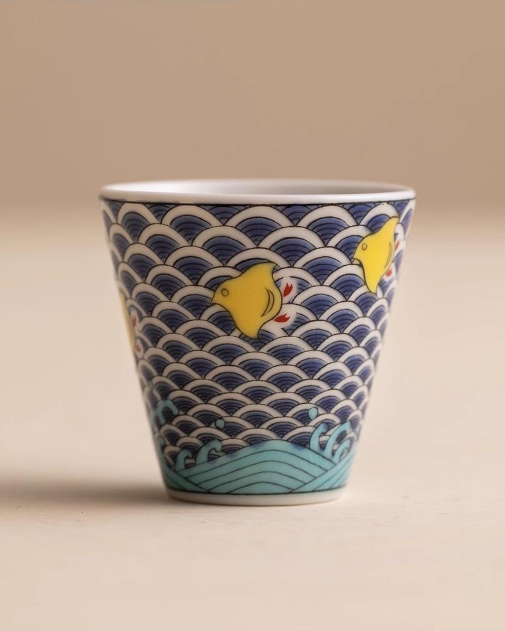 Kutani Ware Traditional Hand-Painted Gongfu Tea Set – Gift Box Edition