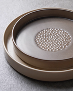 ALANIZ YIN Series Woodgrain Flat Plate