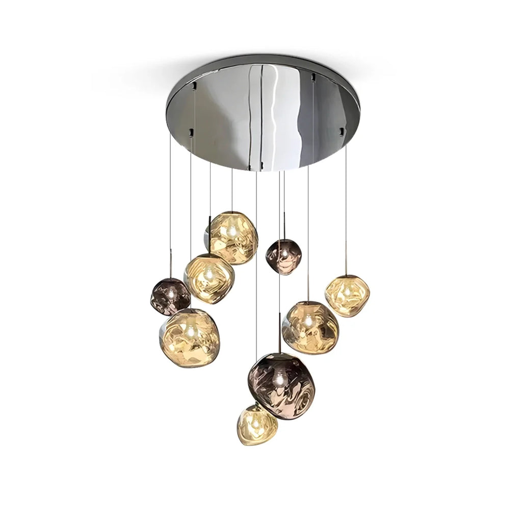 Large Lava Chandelier Customization