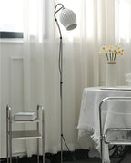 Ceramic Ribbed Floor Lamp