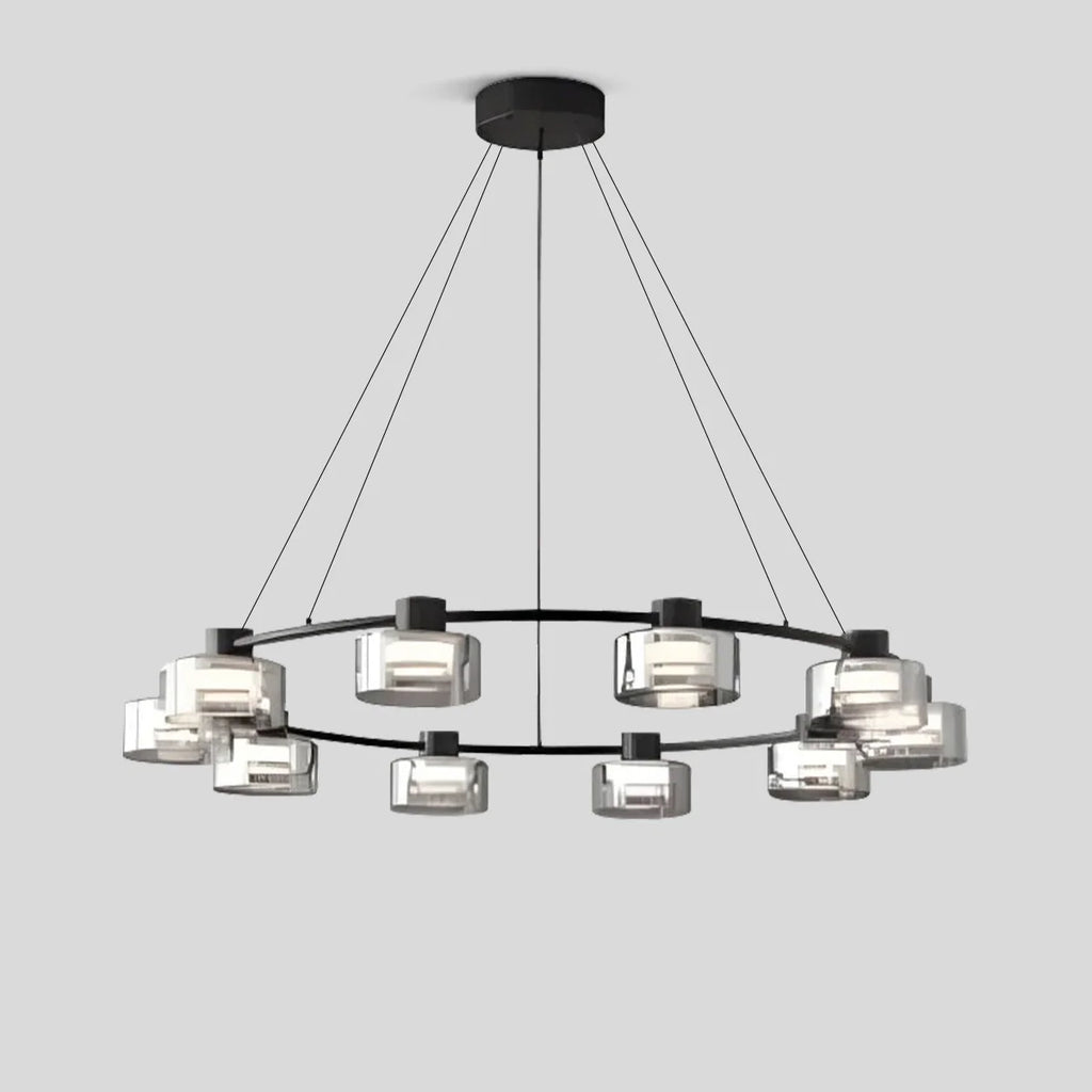 Light Luxury Creative Glass Chandelier