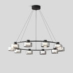 Light Luxury Creative Glass Chandelier
