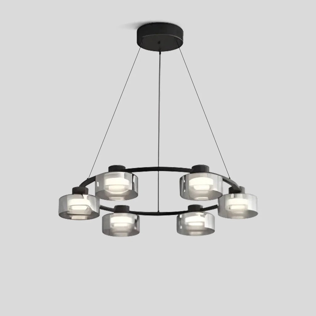 Light Luxury Creative Glass Chandelier